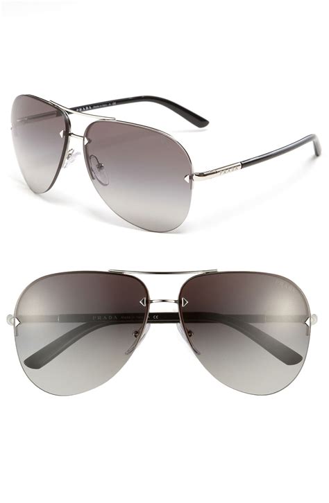 prada black aviator sunglasses|prada aviator sunglasses sale.